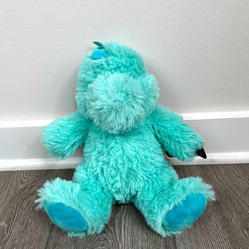 NWT Kellytoy Blue Dino 10" Sitting Plush Stuffed Animal with Tags Soft Lovey